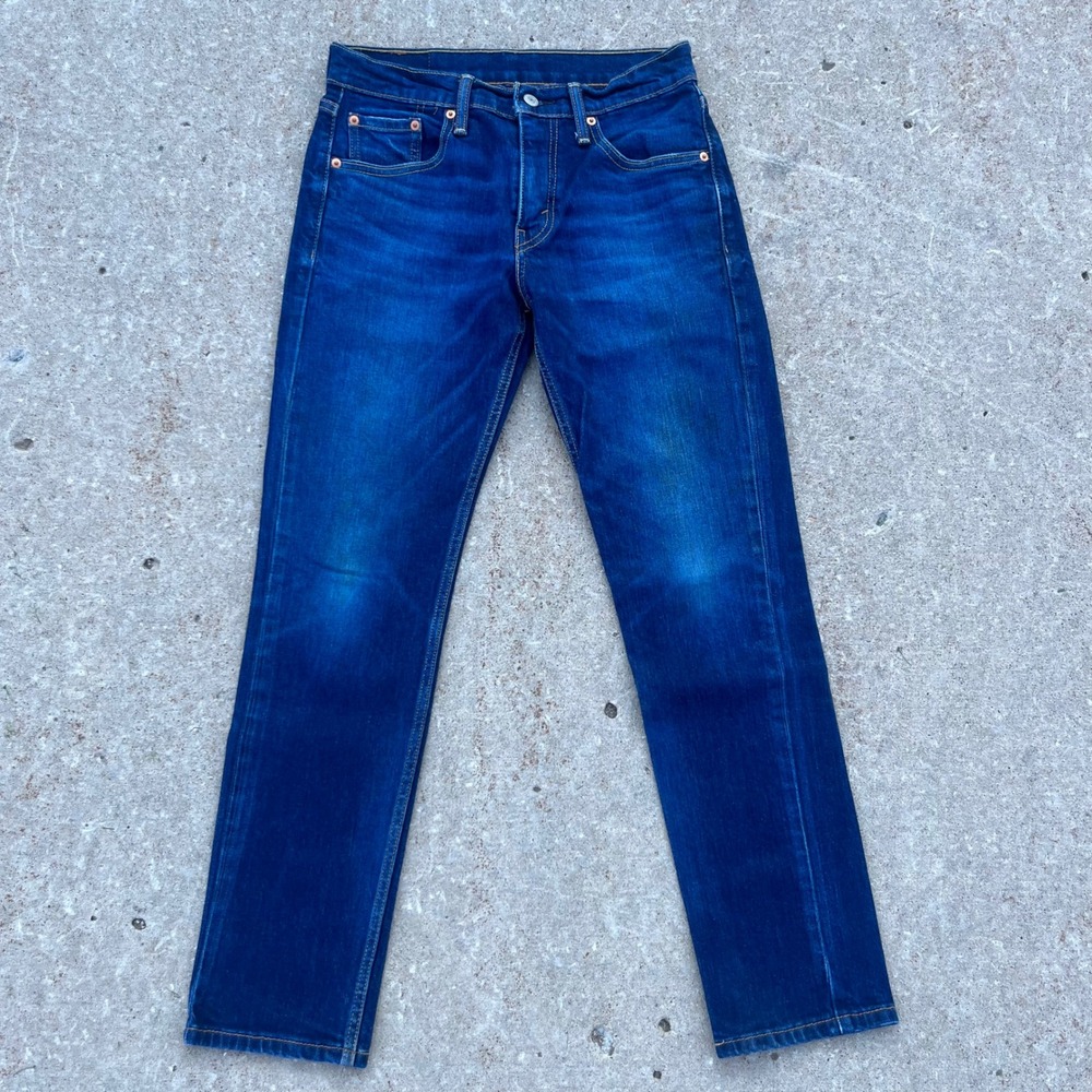 Levis 511 Slim Fit Dark Wash Indigo Denim Jeans Mens W30 L30 04511-2369